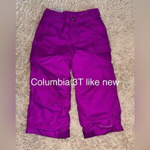 Columbia Kids' Vibrant Purple Casual Bottoms